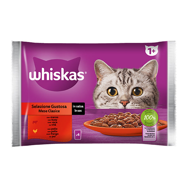 Whiskas - Core Selezione Gustosa 4X85G Whiskas - Core Selezione Gustosa 4X85G